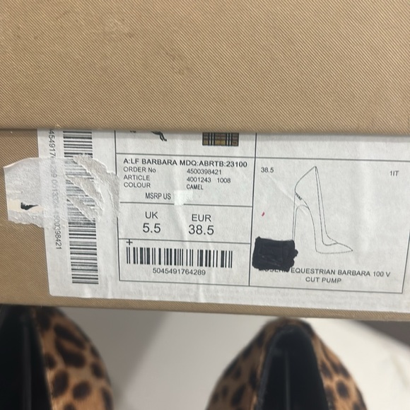 BURBERRY - animal print - Picture 5 of 5